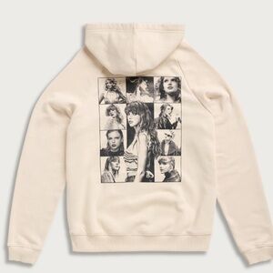 Taylor Swift Era’s tour Cream Graphic Hoodie